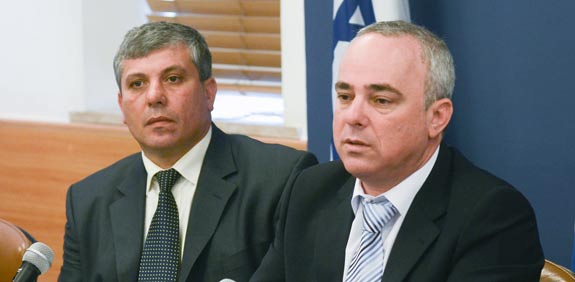 יובל שטייניץ, שלום שמחון / צלם: אוריה תדמור